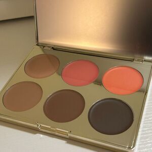 ICONIC London Blush, Bronze, and Highlight Cream Palette
